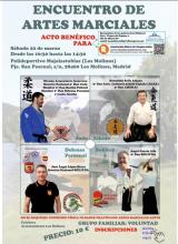 Encuentro de artes marciales benéfico. Sabado 22 de Febrero 2025